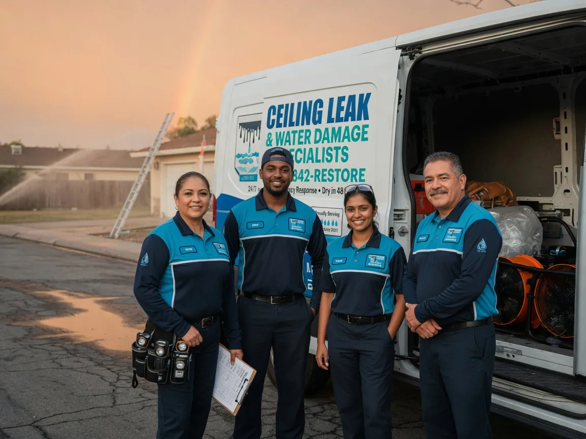 Ceiling Leak Cleanup company in Burlington, WA